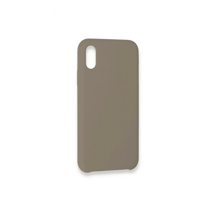 Durukar®  iPhone XS Max Kılıf Lansman Legant Silikon - Bej
