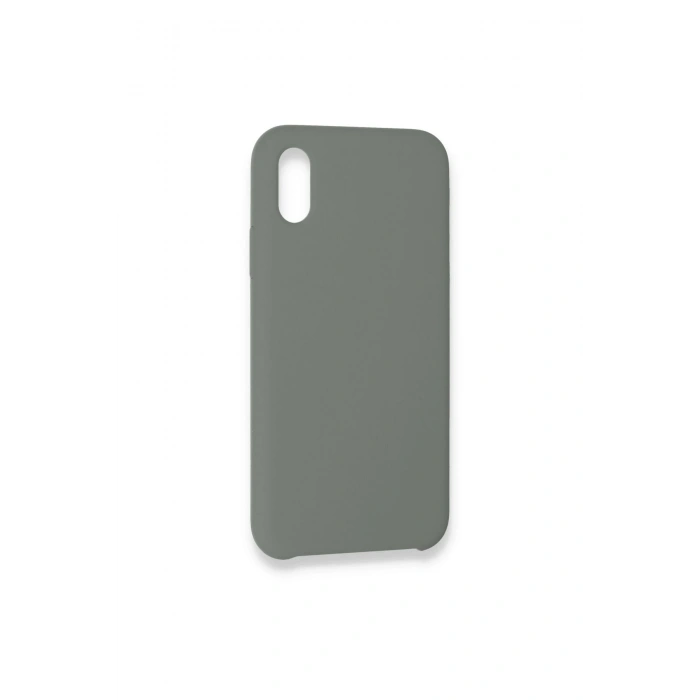 Durukar®  iPhone XS Max Kılıf Lansman Legant Silikon - Gri