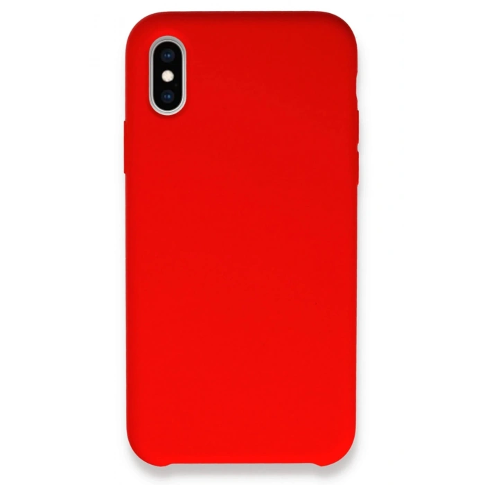 Durukar®  iPhone XS Max Kılıf Lansman Legant Silikon - Kırmızı