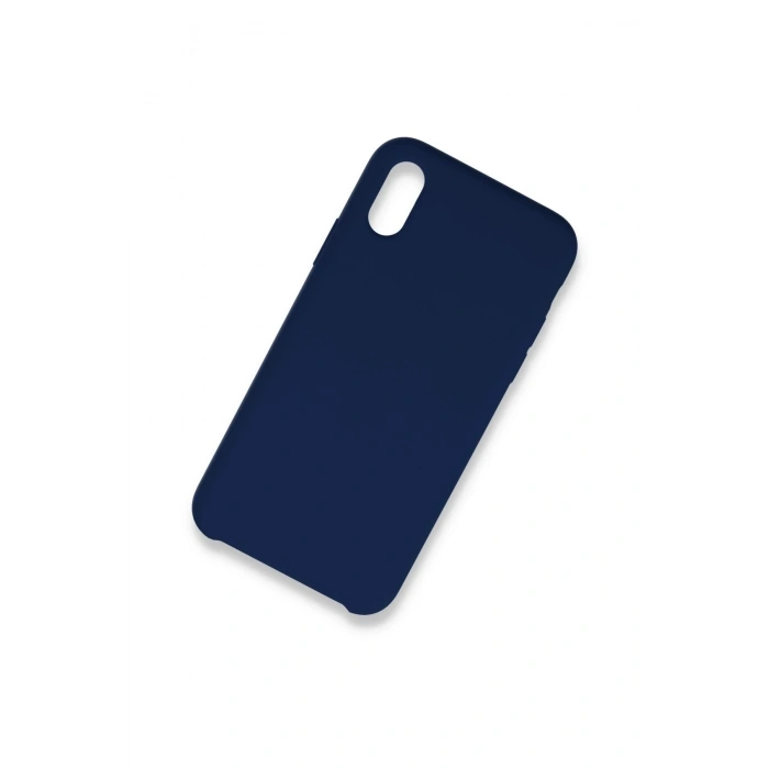 Durukar®  iPhone XS Max Kılıf Lansman Legant Silikon - Lacivert