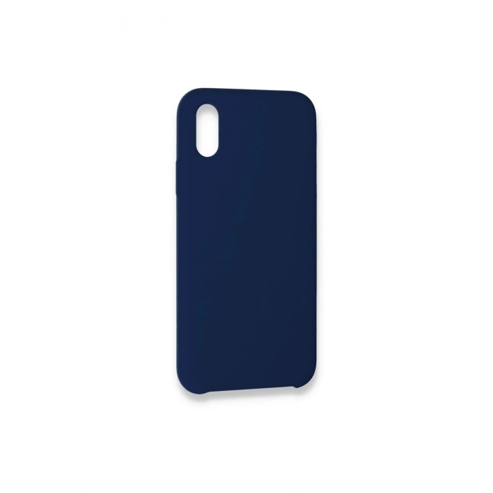 Durukar®  iPhone XS Max Kılıf Lansman Legant Silikon - Lacivert