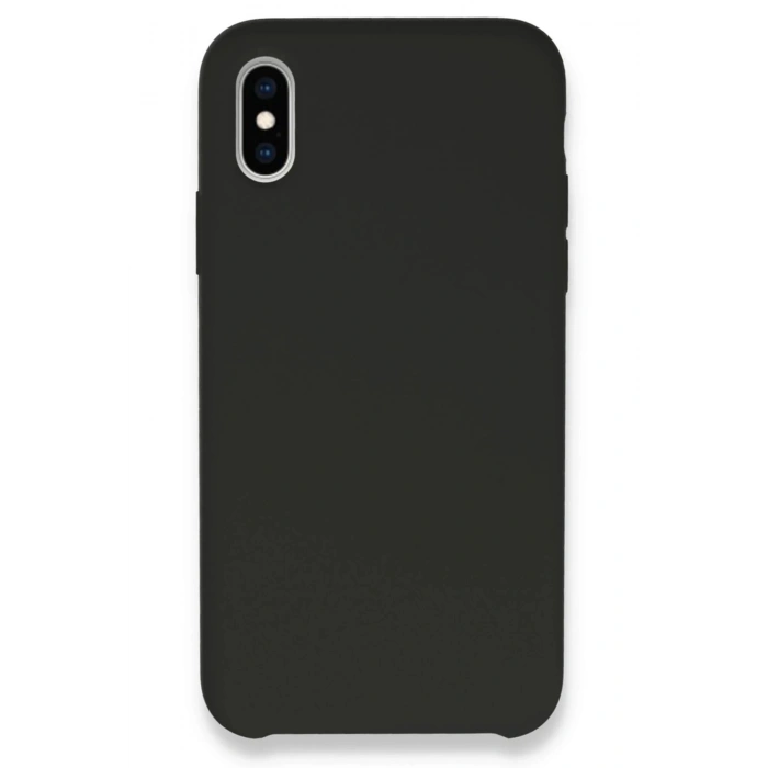 Durukar®  iPhone XS Max Kılıf Lansman Legant Silikon - Siyah