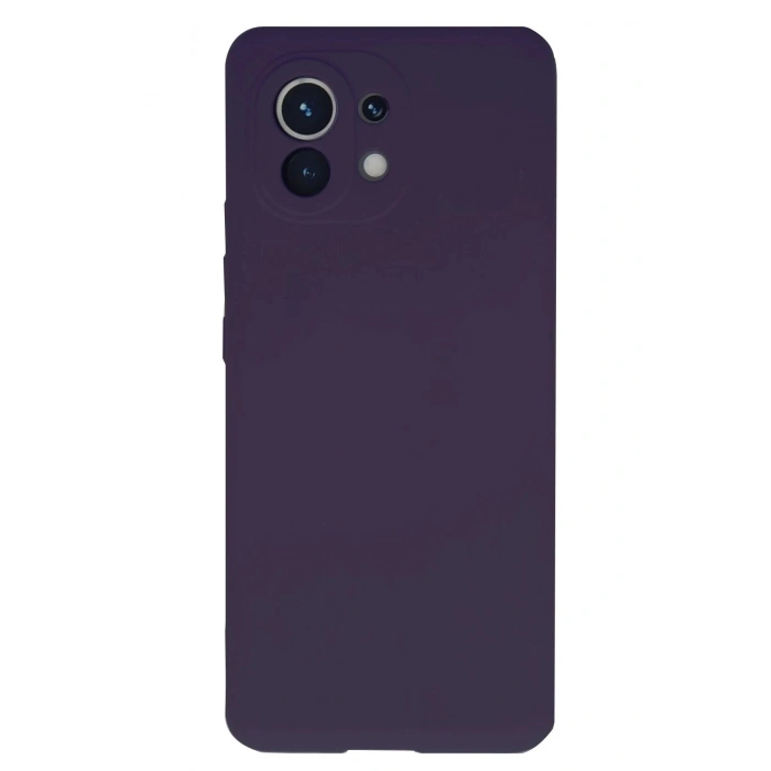 Durukar®   Mi 11 Kılıf Nano içi Kadife Silikon - Mor