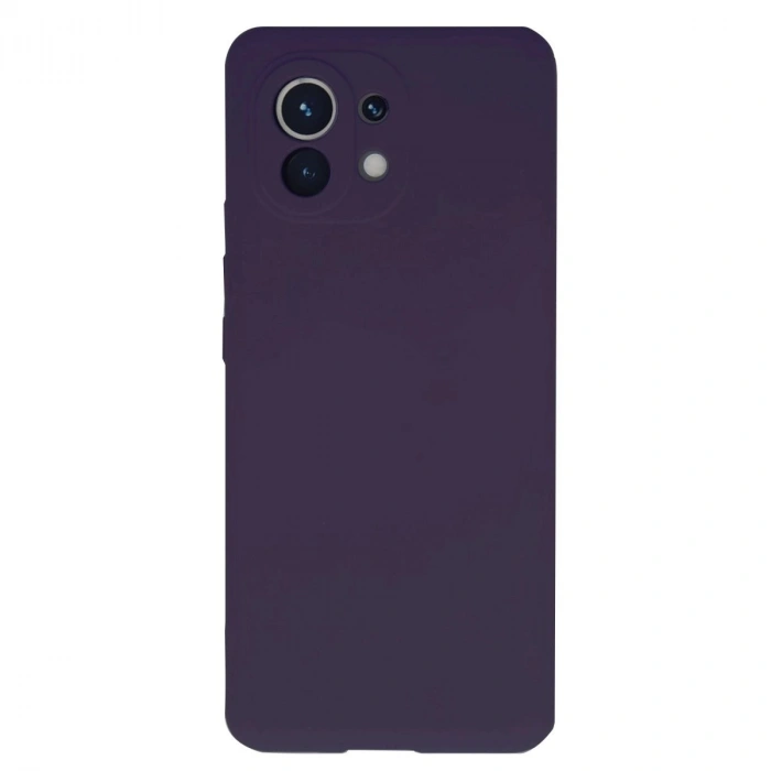 Durukar®   Mi 11 Kılıf Nano içi Kadife Silikon - Mor