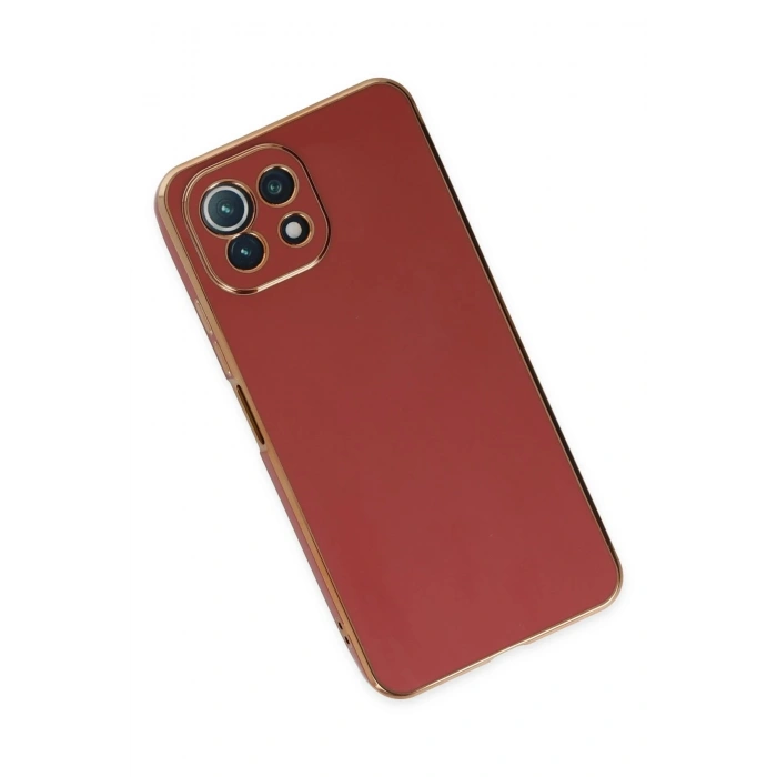 Durukar®   Mİ 11 Lite Kılıf Volet Silikon - Kırmızı