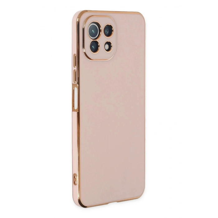 Durukar®   Mİ 11 Lite Kılıf Volet Silikon - Pembe