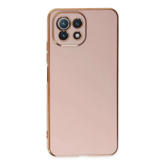 Durukar®   Mİ 11 Lite Kılıf Volet Silikon - Pembe
