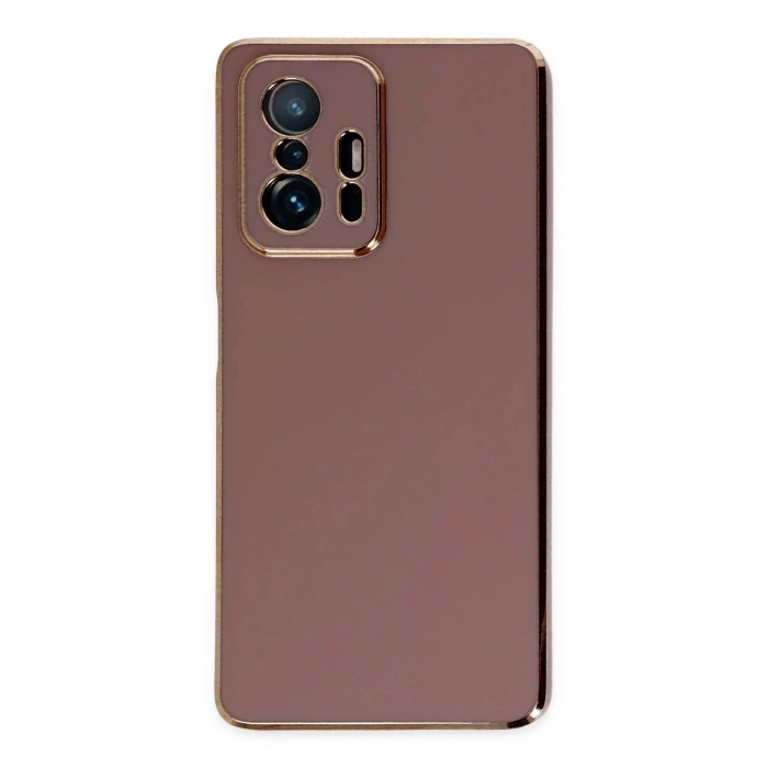 Durukar®   Mi 11T Pro Kılıf Volet Silikon - Kırmızı