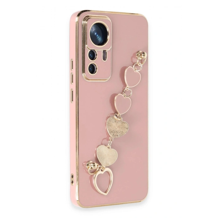 Durukar®   Mi 12T Pro Kılıf Esila Silikon - Pudra