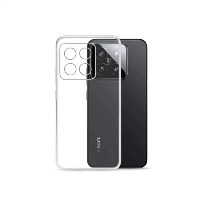 Mey İthalat®   Mi 15 Pro Kılıf Lüx Şeffaf Silikon