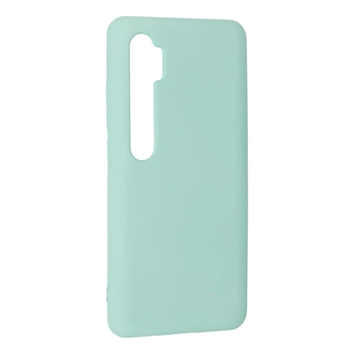 Durukar®   Mi Note 10 Lite Kılıf Nano içi Kadife Silikon - Turkuaz