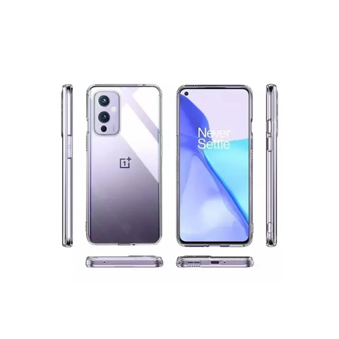 Durukar®  One Plus 9 Kılıf Lüx Şeffaf Silikon