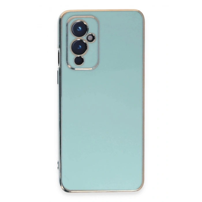 Durukar®  One Plus 9 Kılıf Volet Silikon - Açık Yeşil