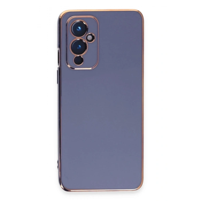 Durukar®  One Plus 9 Kılıf Volet Silikon - Mavi