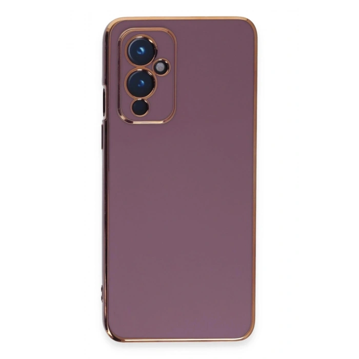 Durukar®  One Plus 9 Kılıf Volet Silikon - Mor