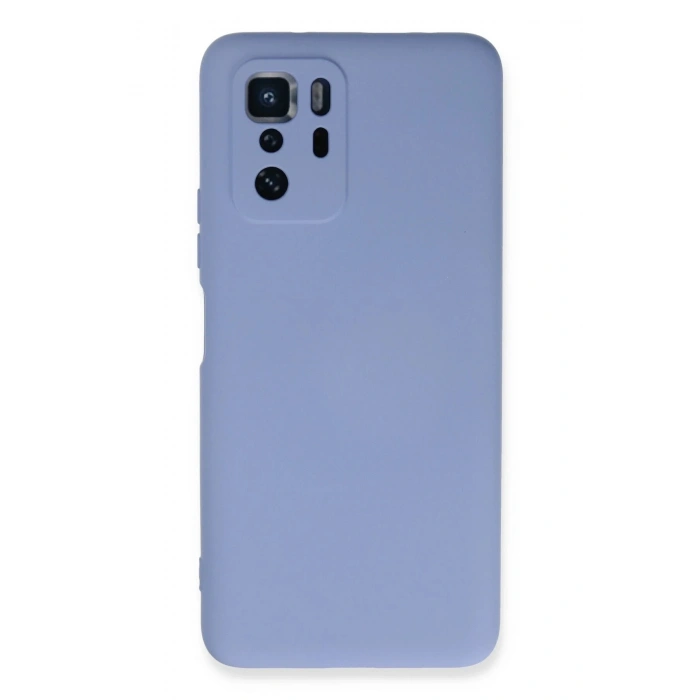 Durukar®   Poco X3 GT Kılıf Nano içi Kadife Silikon - Lila