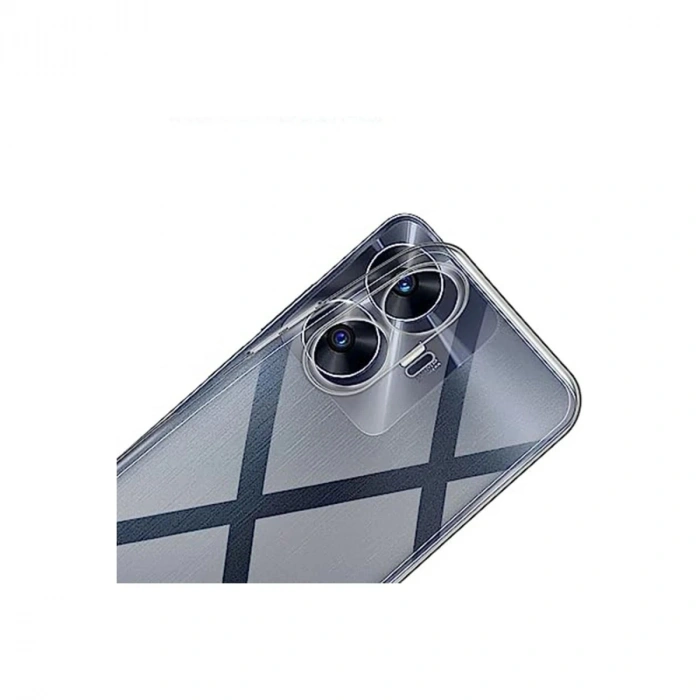 Durukar®  Realme C55 Kılıf Lüx Şeffaf Silikon