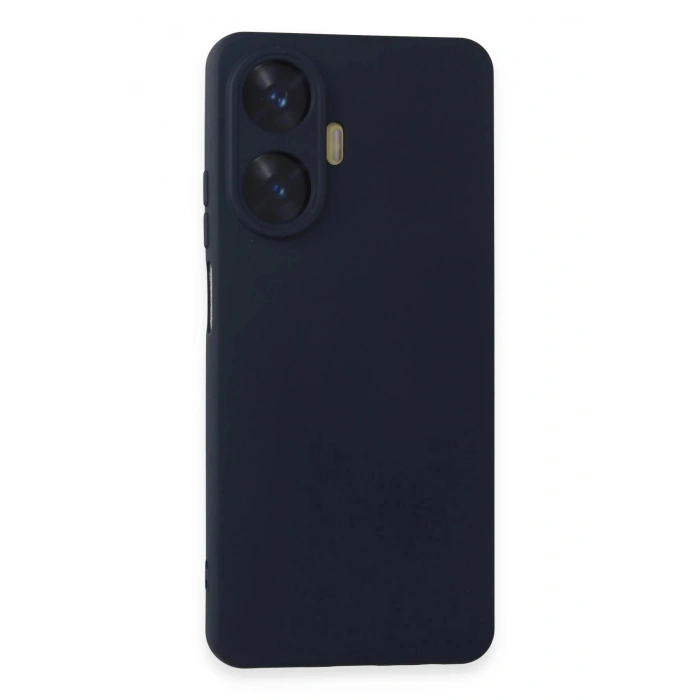 Durukar®  Realme C55 Kılıf Nano içi Kadife Silikon - Lacivert