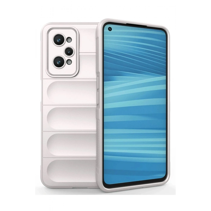 Durukar®  Realme GT2 5G Kılıf Optimum Silikon - Krem