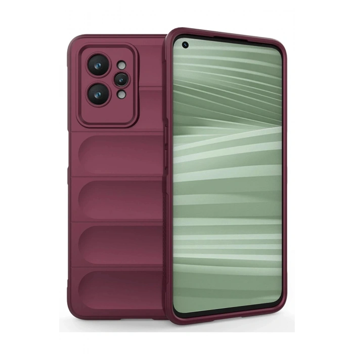 Durukar®  Realme GT2 Pro 5G Kılıf Optimum Silikon - Bordo