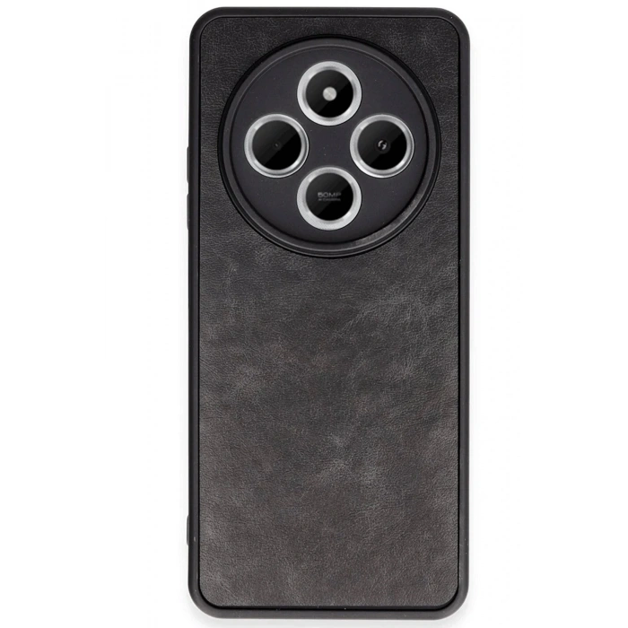 Durukar®   Redmi 14C Kılıf Aras Deri Kapak - Siyah