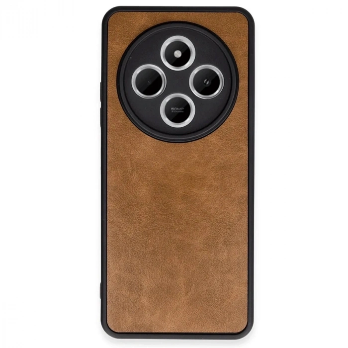 Durukar®   Redmi 14C Kılıf Aras Deri Kapak - Taba