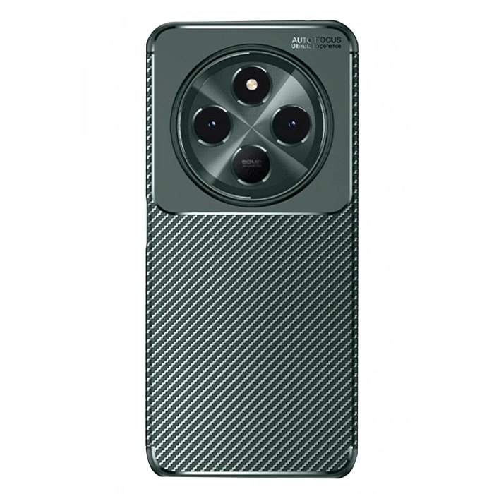 Durukar®   Redmi 14C Kılıf Auto Focus Karbon Kapak - Koyu Yeşil