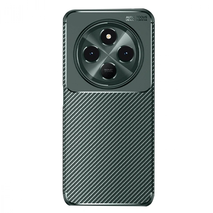 Durukar®   Redmi 14C Kılıf Auto Focus Karbon Kapak - Koyu Yeşil