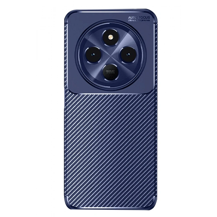 Durukar®   Redmi 14C Kılıf Auto Focus Karbon Kapak - Lacivert
