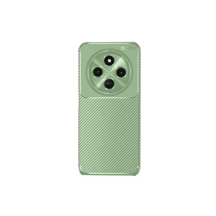 Durukar®   Redmi 14C Kılıf Auto Focus Karbon Kapak - Su Yeşili