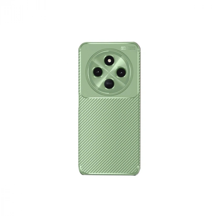 Durukar®   Redmi 14C Kılıf Auto Focus Karbon Kapak - Su Yeşili