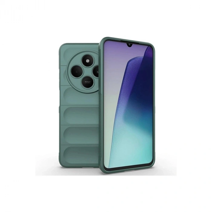 Durukar®   Redmi 14C Kılıf Optimum Silikon - Koyu Yeşil