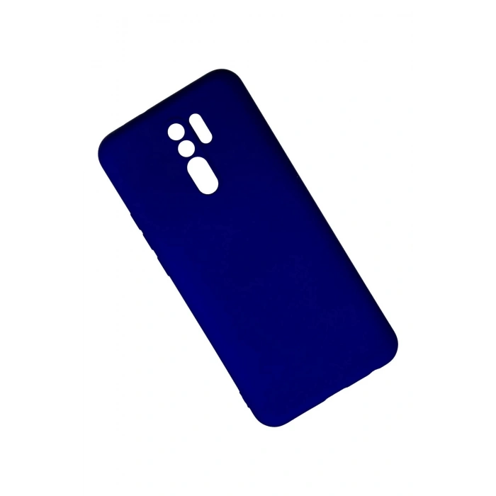 Durukar®   Redmi 9 Kılıf Nano içi Kadife Silikon - Lacivert