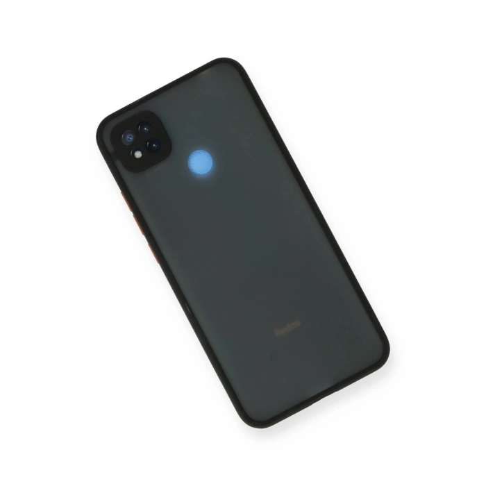 Durukar®   Redmi 9C Kılıf Montreal Silikon Kapak - Siyah