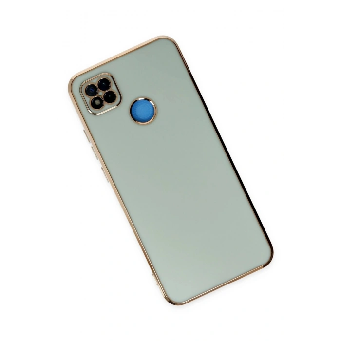 Durukar®   Redmi 9C Kılıf Volet Silikon - Açık Yeşil