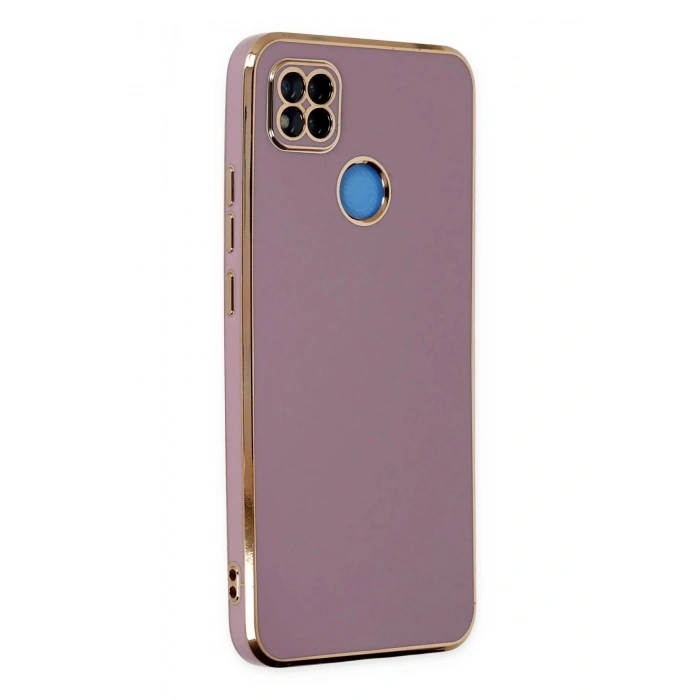 Durukar®   Redmi 9C Kılıf Volet Silikon - Mor