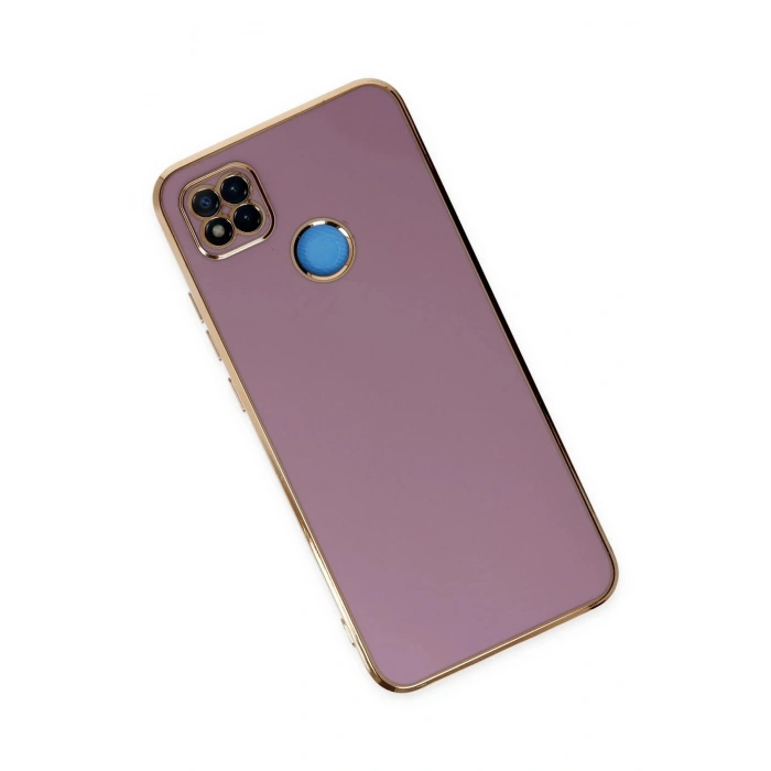 Durukar®   Redmi 9C Kılıf Volet Silikon - Mor