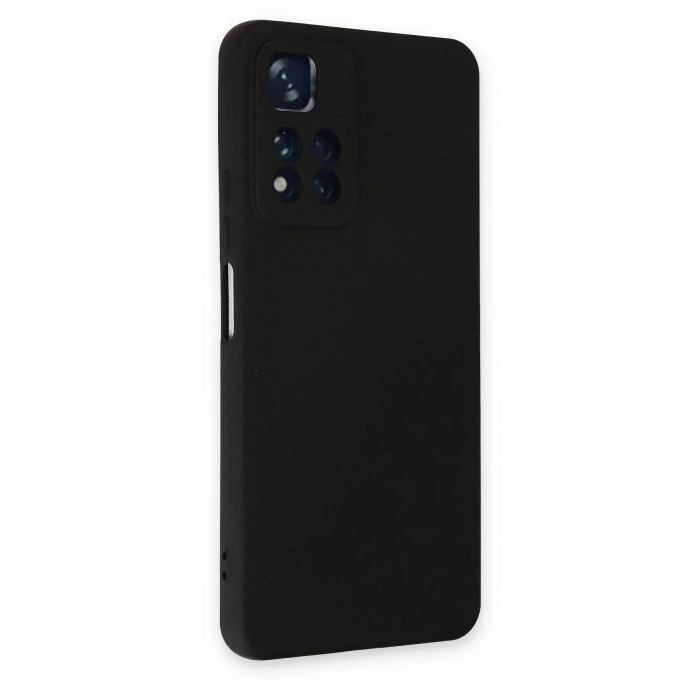 Durukar®   Redmi Note 11 Pro Plus 5G Kılıf Nano içi Kadife Silikon - Siyah