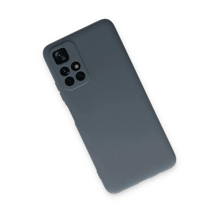 Durukar®   Redmi Note 11T Kılıf Nano içi Kadife Silikon - Gri