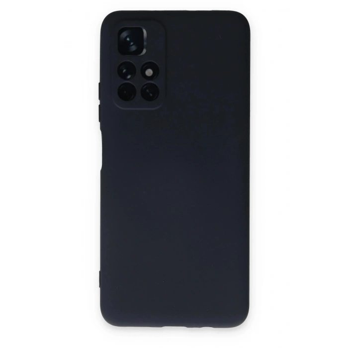 Durukar®   Redmi Note 11T Kılıf Nano içi Kadife Silikon - Lacivert