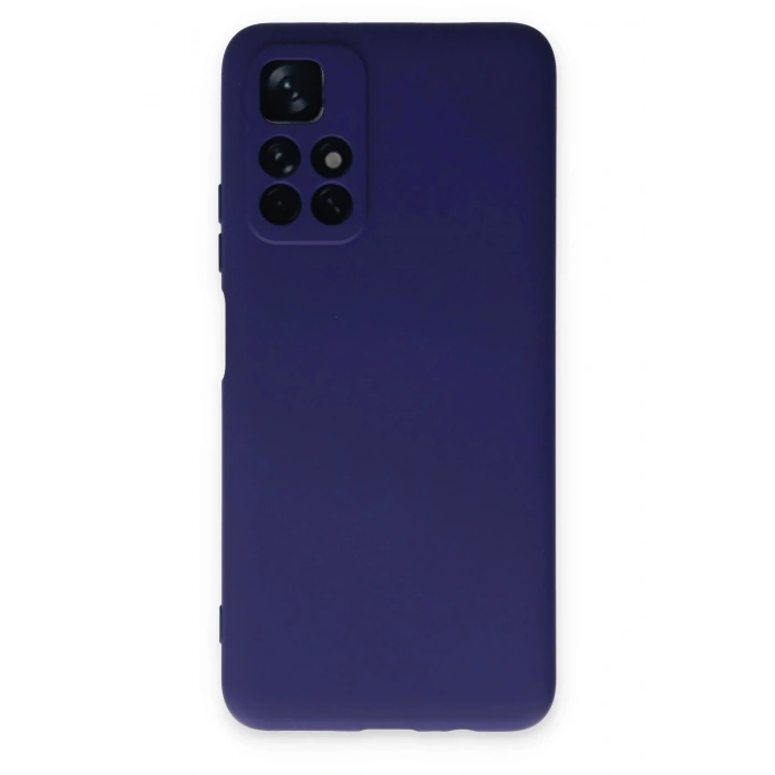 Durukar®   Redmi Note 11T Kılıf Nano içi Kadife Silikon - Mor