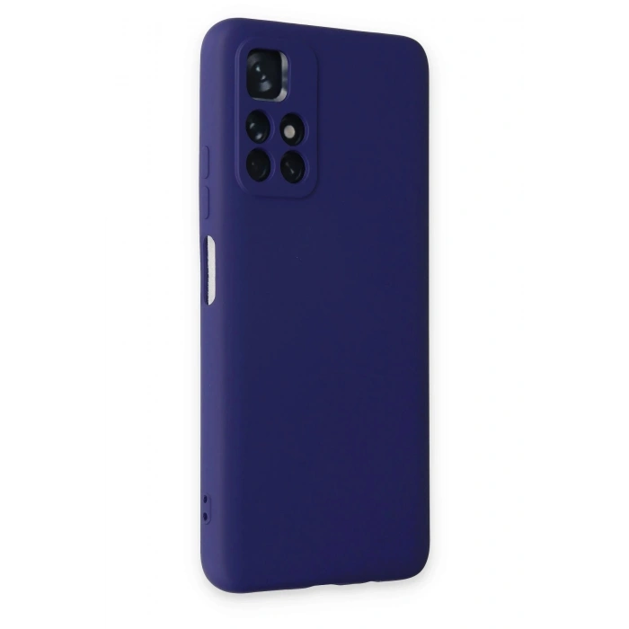 Durukar®   Redmi Note 11T Kılıf Nano içi Kadife Silikon - Mor