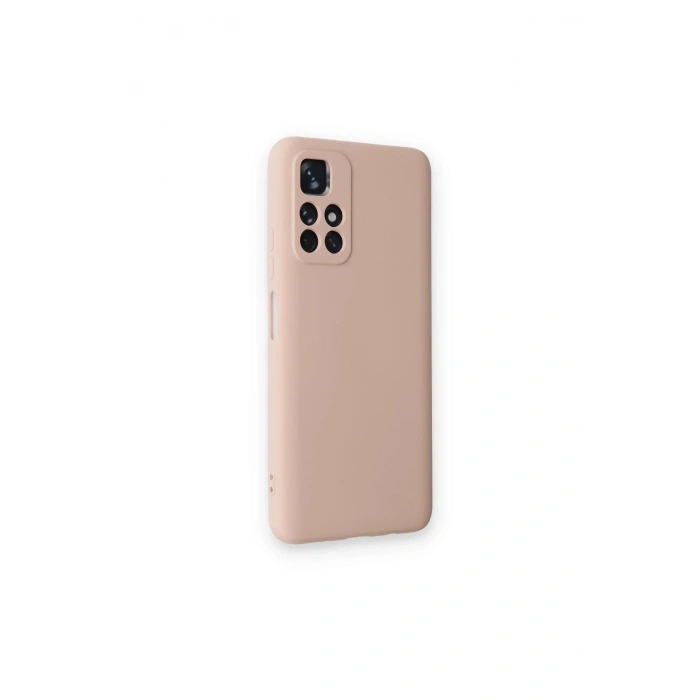 Durukar®   Redmi Note 11T Kılıf Nano içi Kadife Silikon - Pudra
