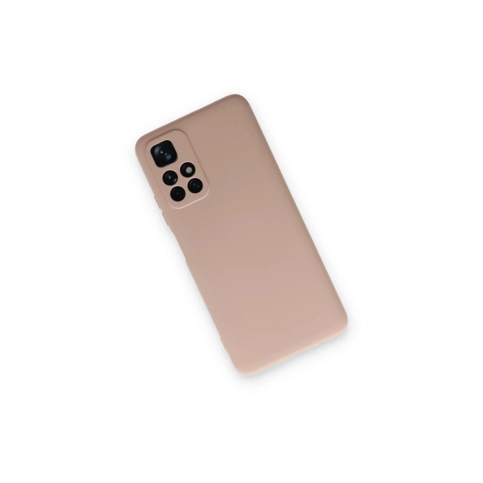 Durukar®   Redmi Note 11T Kılıf Nano içi Kadife Silikon - Pudra