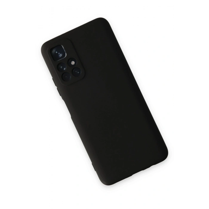 Durukar®   Redmi Note 11T Kılıf Nano içi Kadife Silikon - Siyah