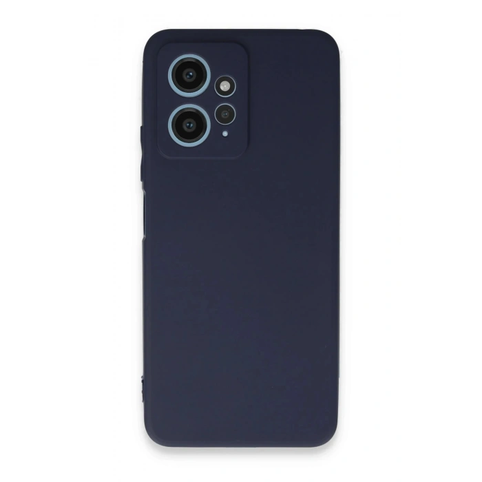 Durukar®   Redmi Note 12 4G Kılıf First Silikon - Lacivert
