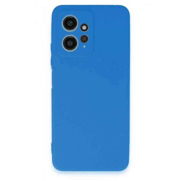 Durukar®   Redmi Note 12 4G Kılıf First Silikon - Mavi