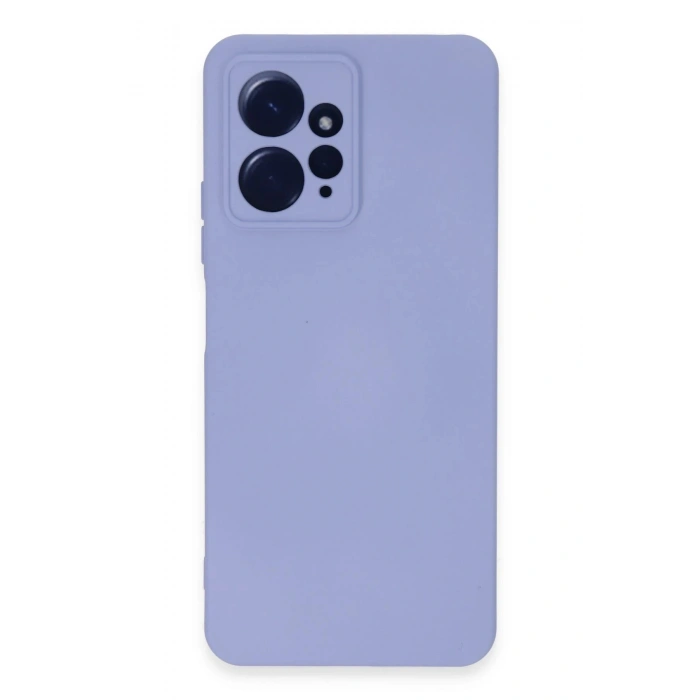 Durukar®   Redmi Note 12 4G Kılıf Nano içi Kadife Silikon - Lila