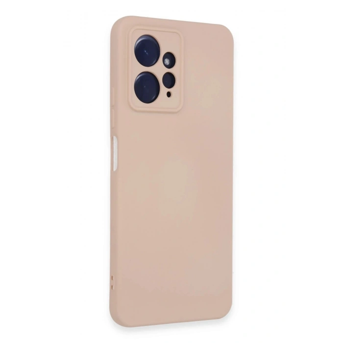 Durukar®   Redmi Note 12 4G Kılıf Nano içi Kadife Silikon - Pudra
