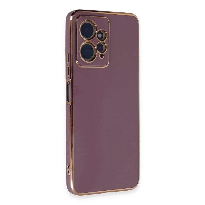 Durukar®   Redmi Note 12 4G Kılıf Volet Silikon - Mor